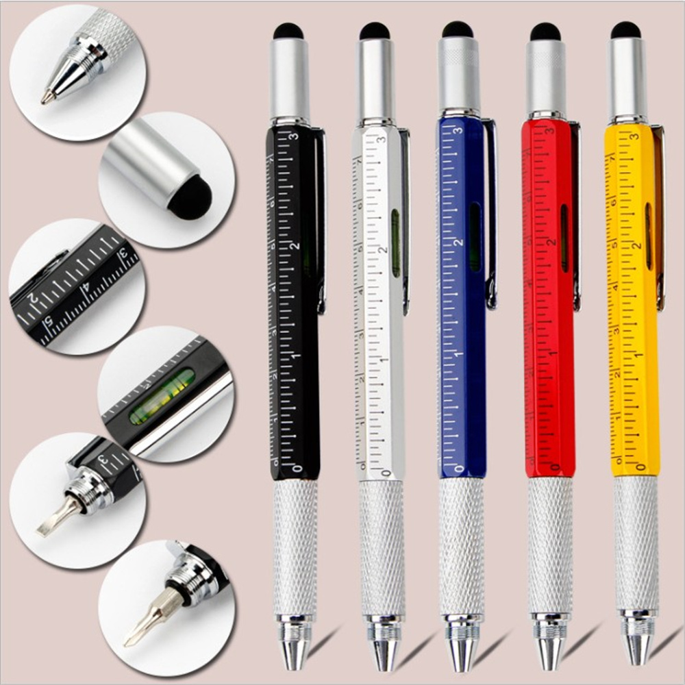 Metal 6 in 1 Stylus Pen Fathers Day Gifts